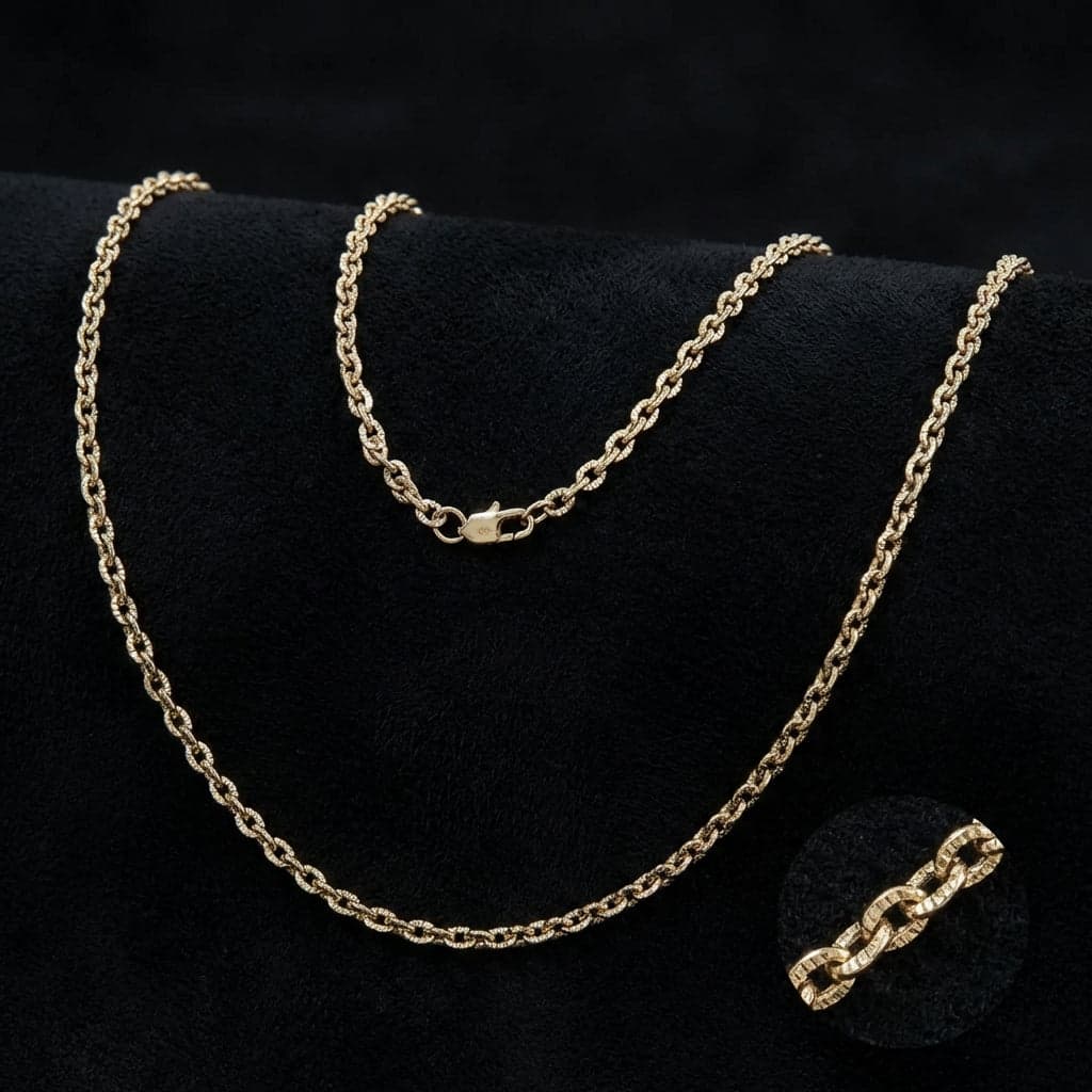 Cadena Ovalo Hombre