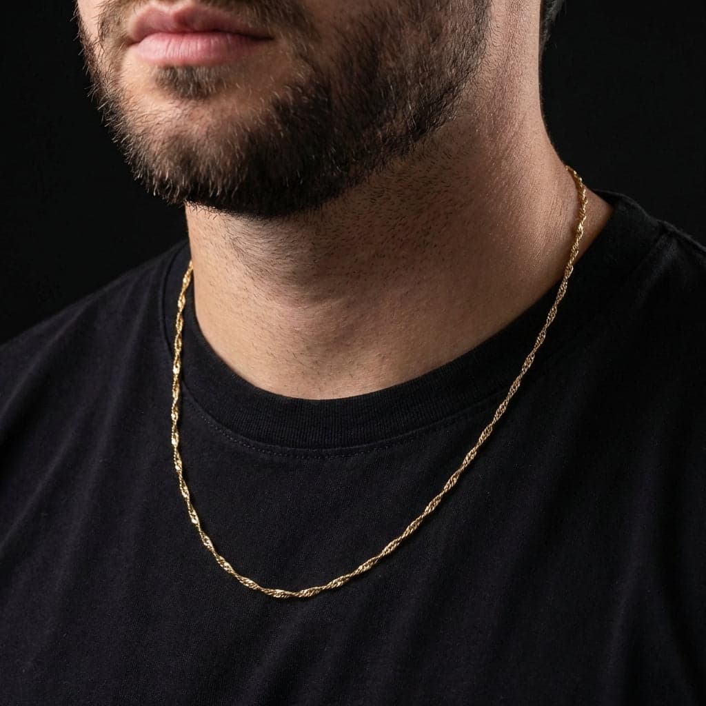 Cadena Singapur Hombre