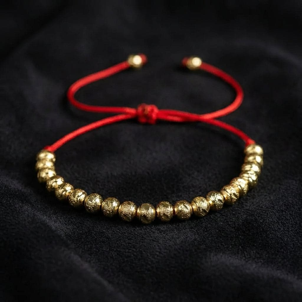 Manilla Hilo Rojo Diamantada 20 B